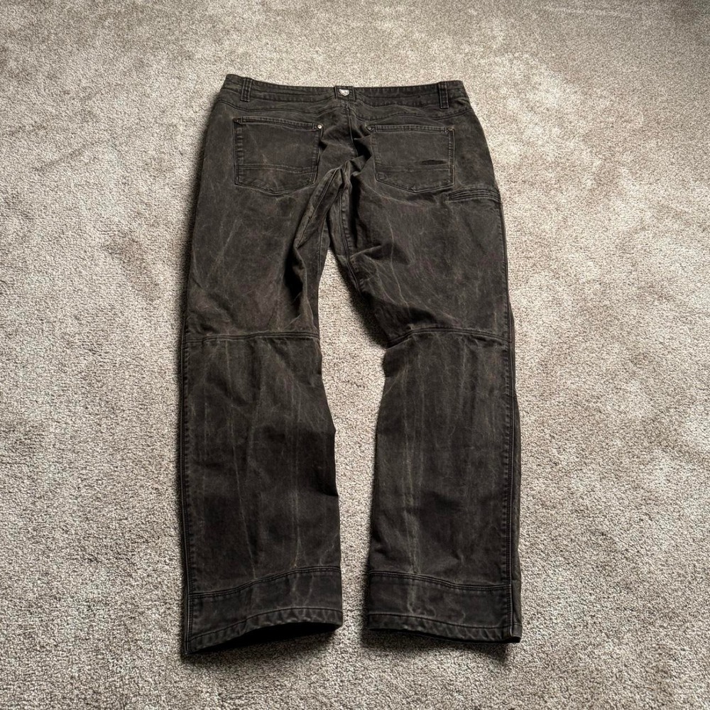 GREY KÜHL PATINA DYE WELT POCKET CARGO PANTS
